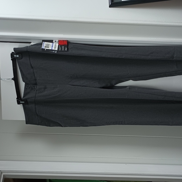 Pantalon Stretch Noir à Rayures Grises Taille 14 – Style & Co, Neuf Avec étiquettes !